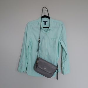 Gap pastel Mint Oxford shirt